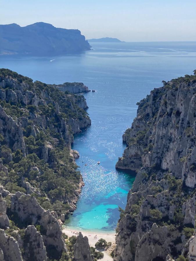 Appartement Plage Cassis Village parking Exterior foto