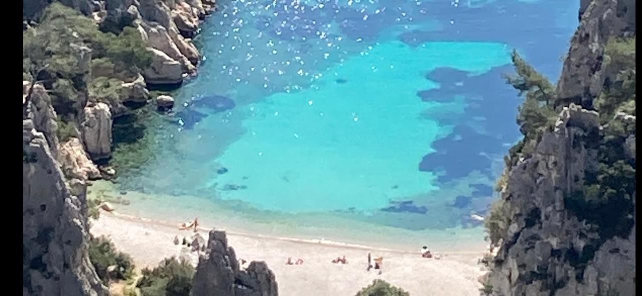 Appartement Plage Cassis Village parking Exterior foto