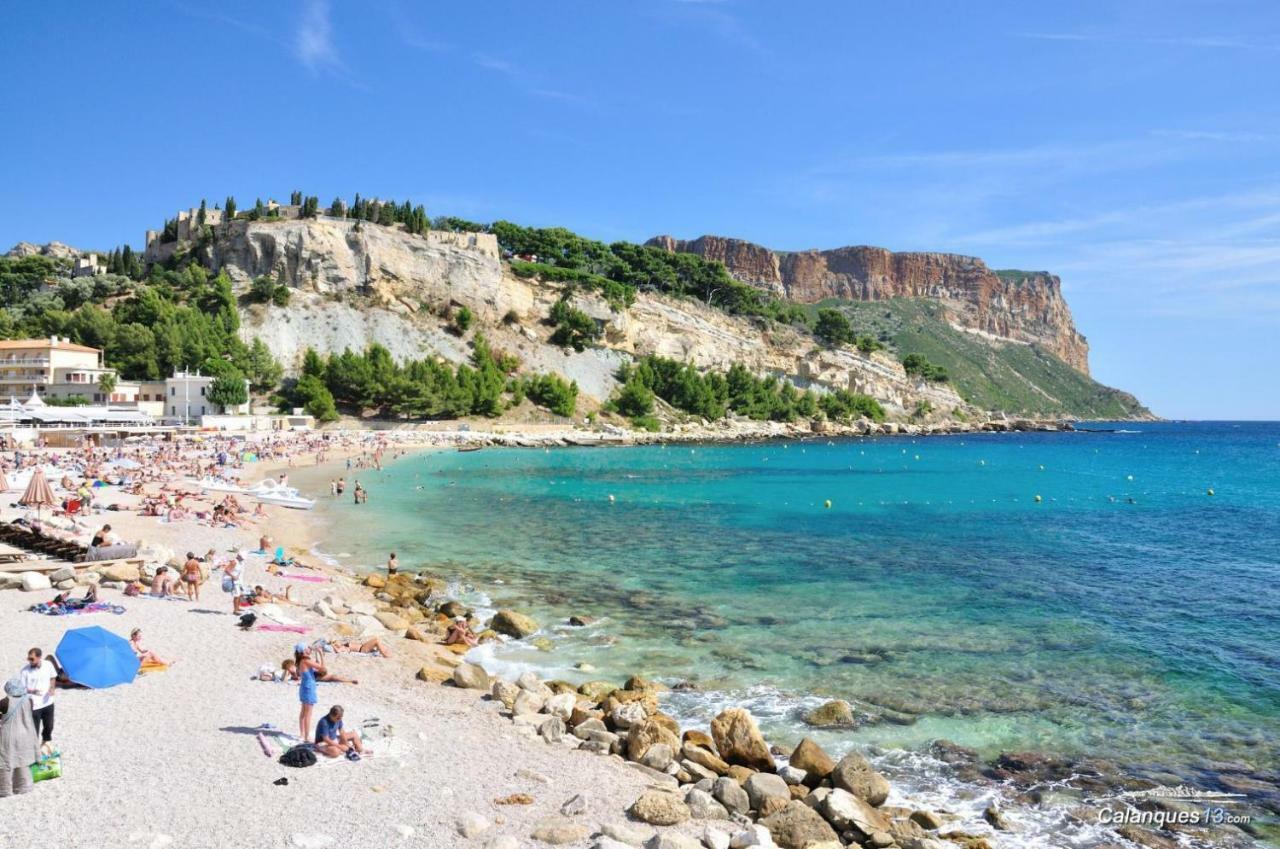Appartement Plage Cassis Village parking Exterior foto
